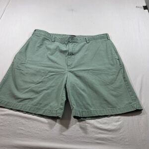 Tommy Hilfiger Men's Light Green Flat Front Shorts